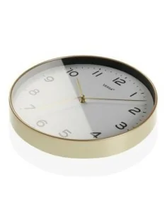 RELOJ BLANCO MARCO DORADO 2