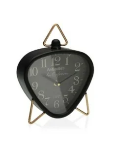 RELOJ SOBREMESA NEGRO TRIANGU