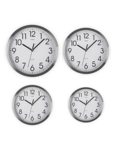 RELOJ ALUMINIO 20CM DIAMETRO