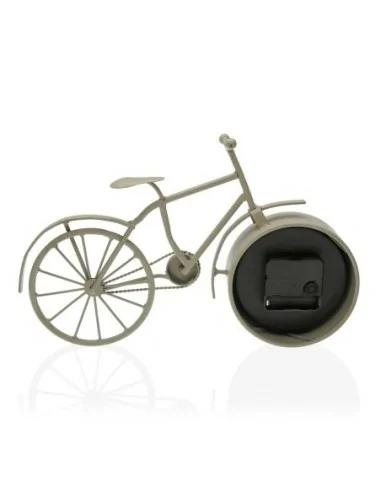 RELOJ SOBREMESA BICICLETA GRIS