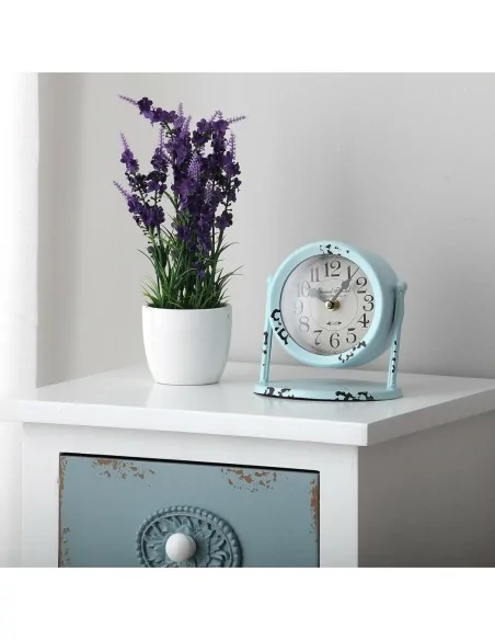 RELOJ SOBREMESA AGUAMARINA