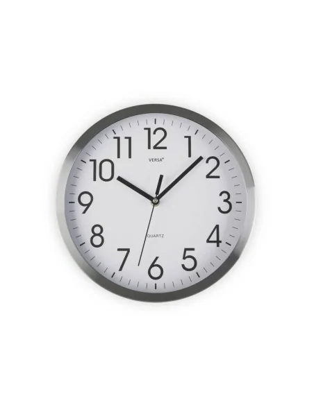 RELOJ ALUMINIO 25CM DIAMETRO