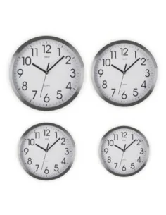 RELOJ ALUMINIO 25CM DIAMETRO 2
