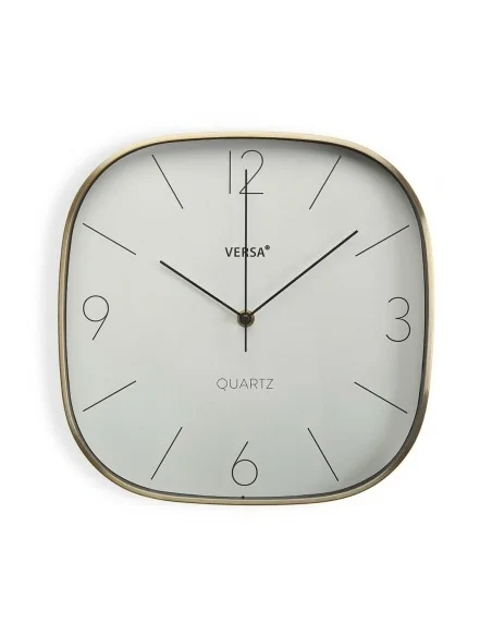 RELOJ PARED DE ALUM AC / ORO