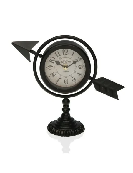 RELOJ MESA FLECHA NEGRO