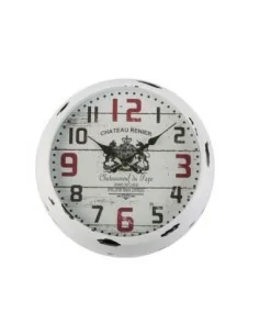 RELOJ SALON BLANCO 30CM