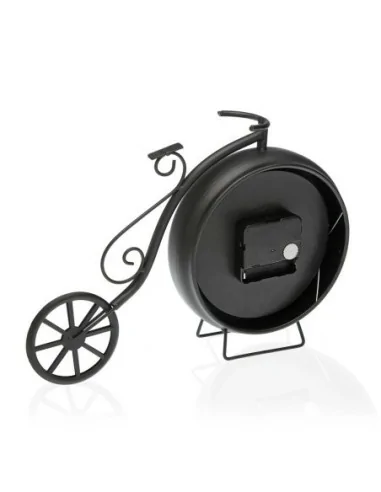 RELOJ SOBREMESA BICI NEGRO