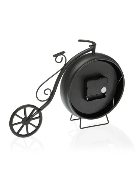 RELOJ SOBREMESA BICI NEGRO