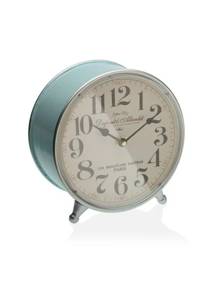 RELOJ SOBREMESA AGUAMARINA DESPERTADOR