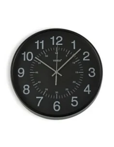 RELOJ COCINA NEGRO 37,8 CM