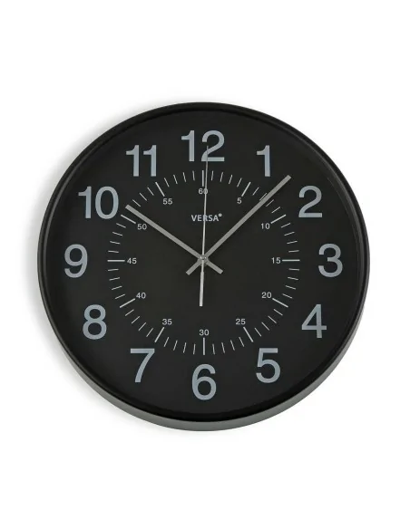 RELOJ COCINA NEGRO 37,8 CM