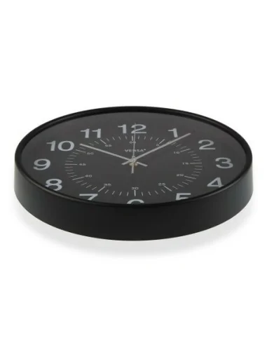 RELOJ COCINA NEGRO 37,8 CM
