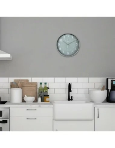 RELOJ COCINA GRIS 37,8 CM