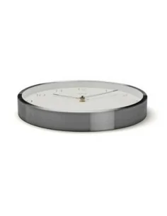 RELOJ COCINA GRIS+PLATA 30 CM 2