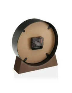 RELOJ MESA METAL NEGRO 20 CM 2