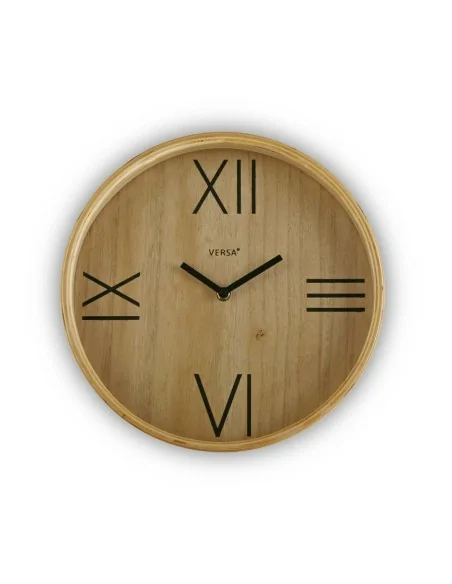 RELOJ PARED MADERA 30 CM