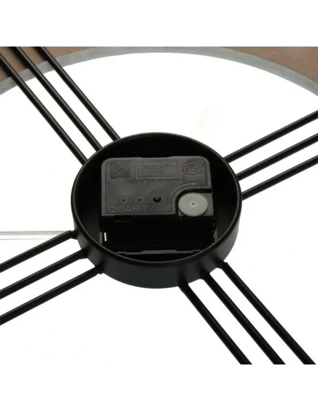 RELOJ PARED BLANCO Y NEGRO