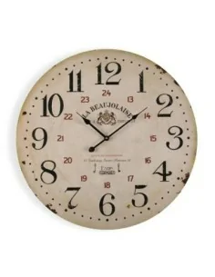 RELOJ DE PARED MADERA 58CM