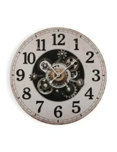 RELOJ DE PARED MADERA 58CM