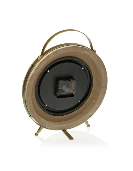 RELOJ MESA MADERA 29,5CM