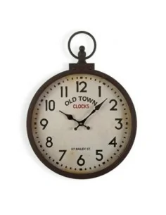 RELOJ PARED DE METAL 35 CM