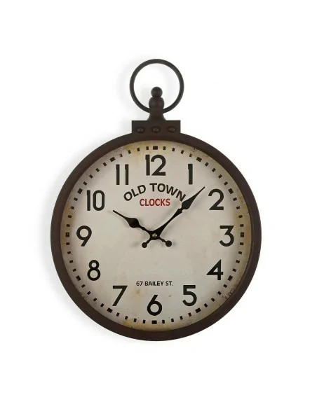 RELOJ PARED DE METAL 35 CM