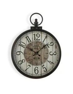 RELOJ PARED METAL 35CM