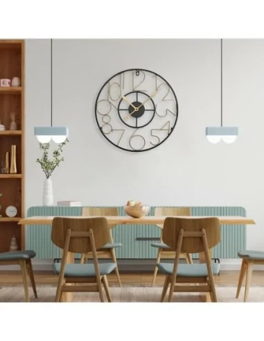 RELOJ PARED METAL 40CM