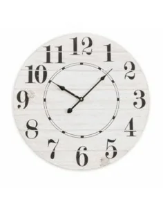 RELOJ PARED BLANCO 50 CM