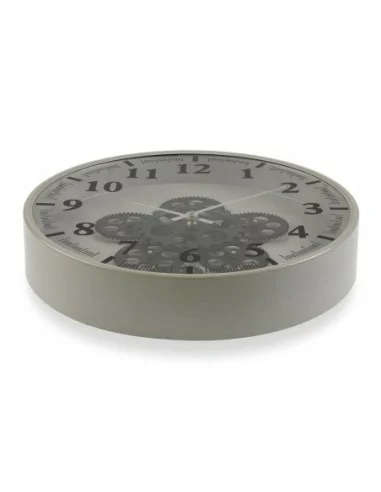 RELOJ PARED GRIS 36 CM
