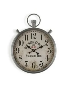 RELOJ PARED DE METAL 44 CM