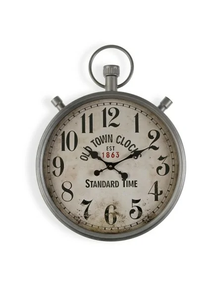 RELOJ PARED DE METAL 44 CM