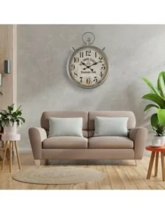 RELOJ PARED DE METAL 44 CM 2