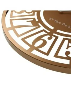 RELOJ PARED METAL DORADO 2