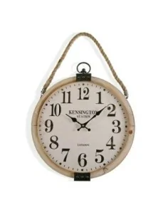 RELOJ PARED MADERA KENSINGT.40