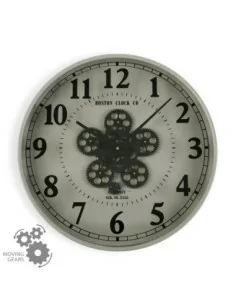 RELOJ PARED GRIS 50 CM