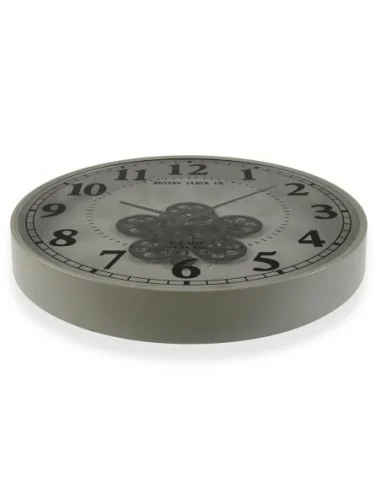 RELOJ PARED GRIS 50 CM