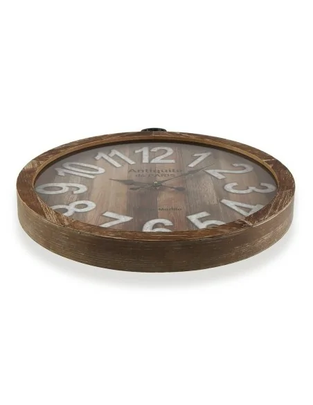 RELOJ PARED WOOD 60X74CM