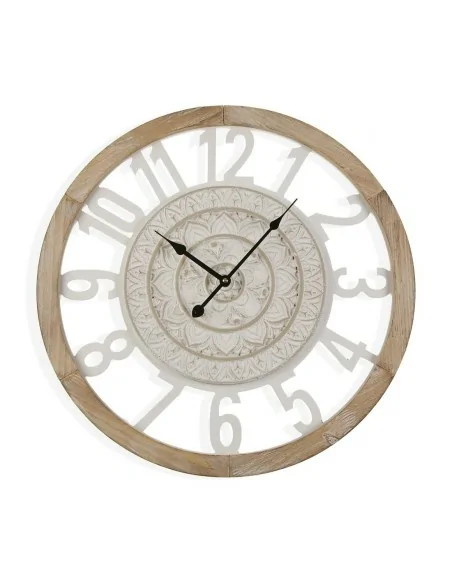 RELOJ PARED MADERA CIRCLES 55 CM