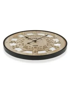 RELOJ PARED MADERA WOOD... 2