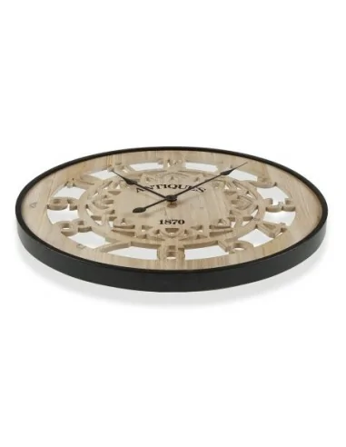 RELOJ PARED MADERA WOOD SILUETTE 60 CM