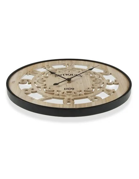 RELOJ PARED MADERA WOOD SILUETTE 60 CM