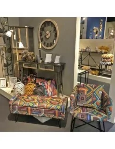 RELOJ PARED MADERA PEAK 70 CM 2