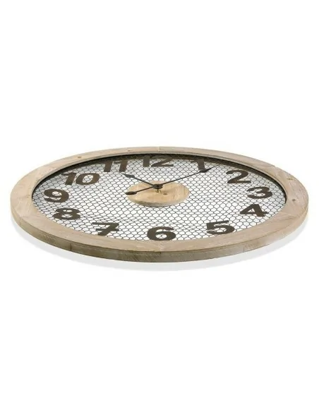 RELOJ PARED MADERA PEAK 70 CM