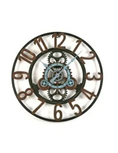 RELOJ PARED METAL MACH 60CM