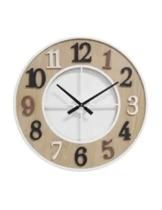RELOJ PARED MADERA WOOD...