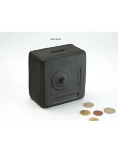 HUCHA CAJA FUERTE NEGRA