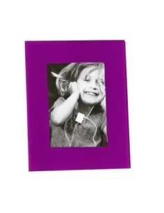 PORTAFOTOS 13X18 VIDRIO LILA