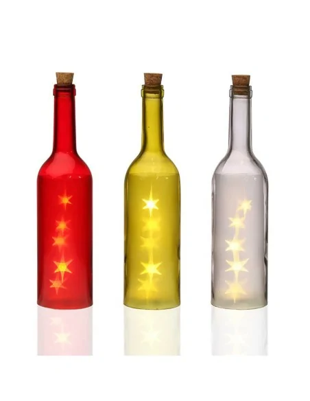 BOTELLA LED 3 COLORES COSMO