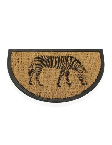 FELPUDO MEDIA LUNA ZEBRA